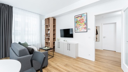 Pronájem bytu 2+kk 52 m², Praha - Vysočany