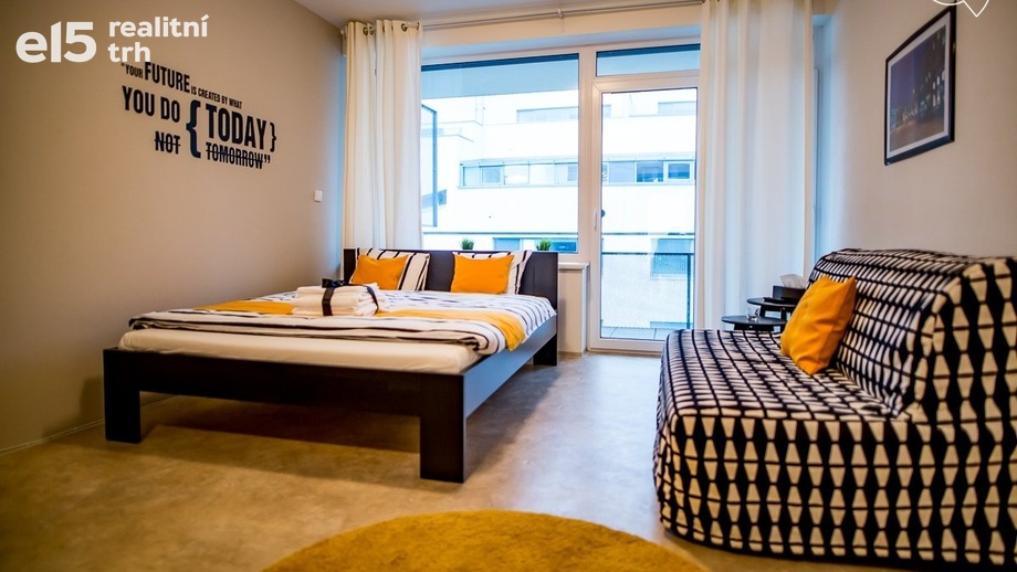 Pronájem byty 1+kk, 41 m² - Brno - Štýřice