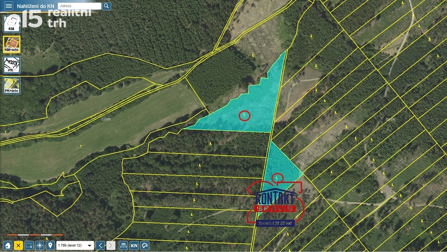 Prodej lesy, 70 821 m² - Jevíčko