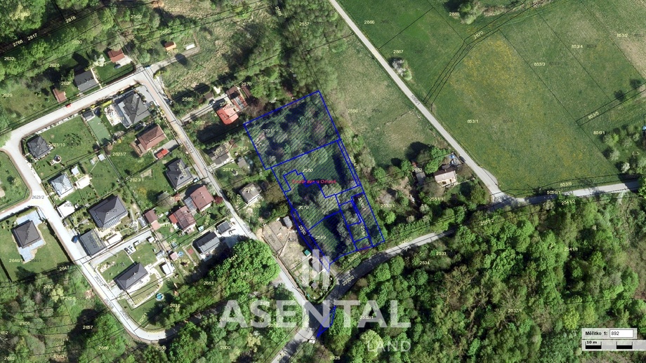 Prodej stavebního pozemku 5 006 m², Doubrava