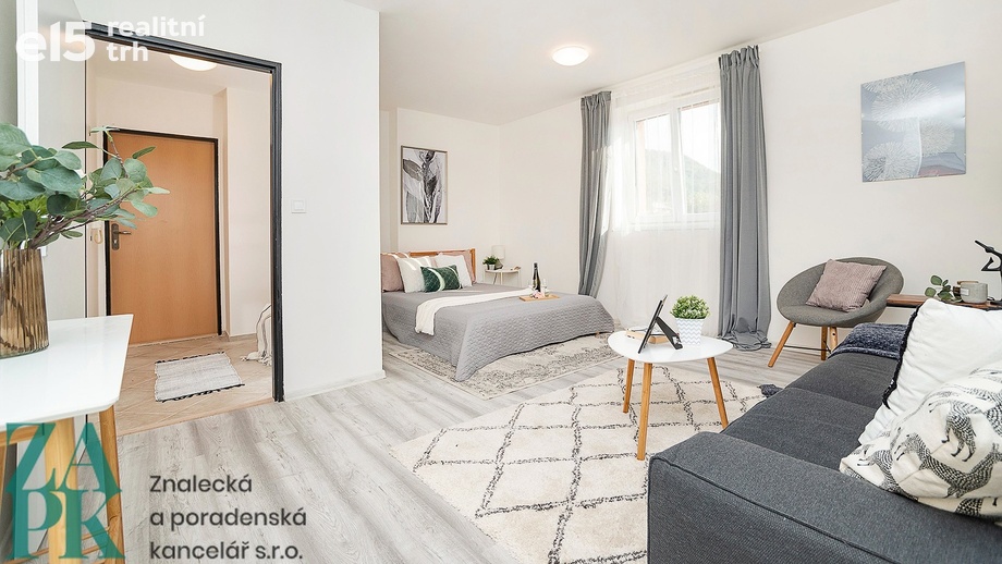 Pronájem byty 1+kk, 33 m² - Ústí nad Labem - Střekov