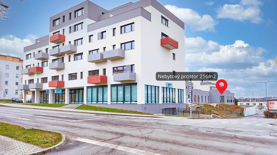 Prodej obchodní prostory, 216 m² - Znojmo