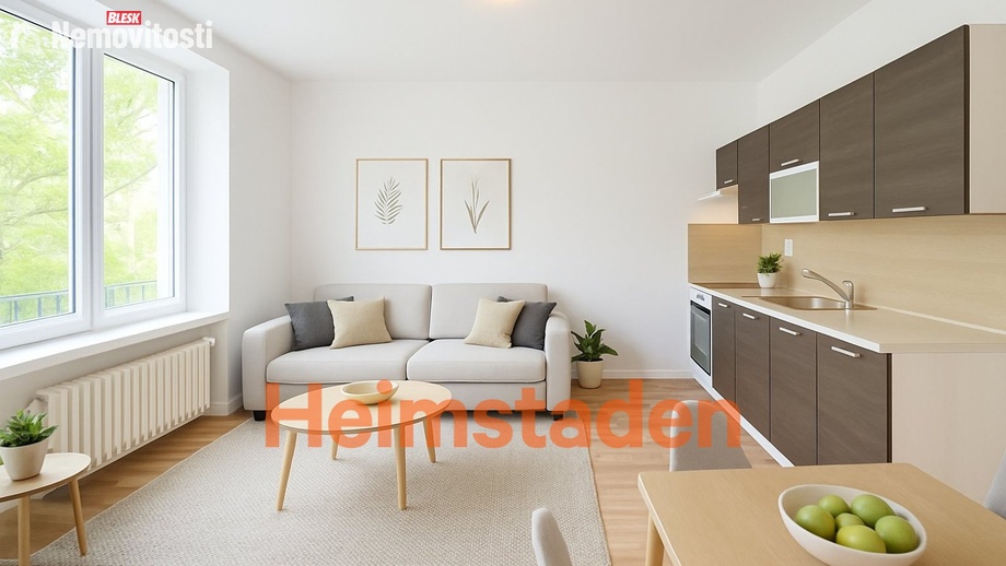 Pronájem bytu 2+kk 37 m², Havířov-Město - Havířov - Město
