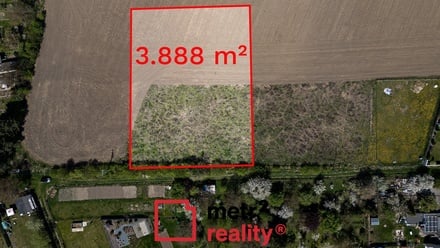 Prodej stavebního pozemku 3 888 m², Olomouc - Nemilany