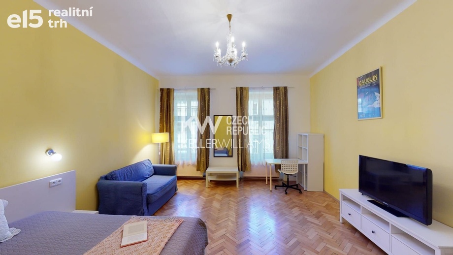 Pronájem byty 1+1, 46 m² - Praha - Nové Město