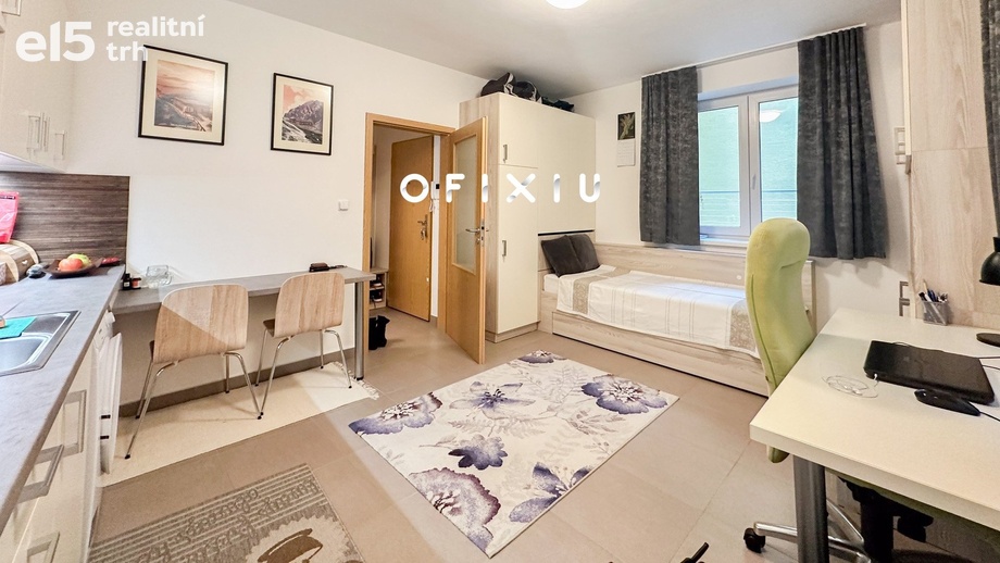 Pronájem byty 1+kk, 22 m² - Brno - Pisárky