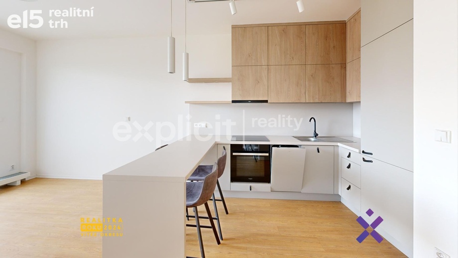 Pronájem byty 2+kk, 44 m² - Otrokovice - Kvítkovice