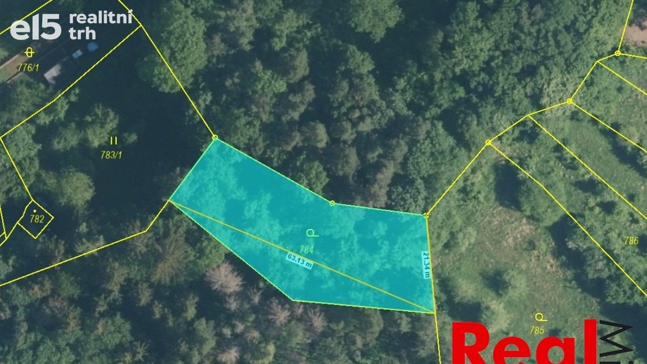 Prodej pozemky - zahrady, 1 173 m² - Blansko - Lažánky