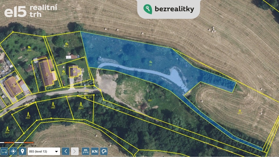 Prodej pozemky - zahrady, 4 895 m² - Lhoty u Potštejna