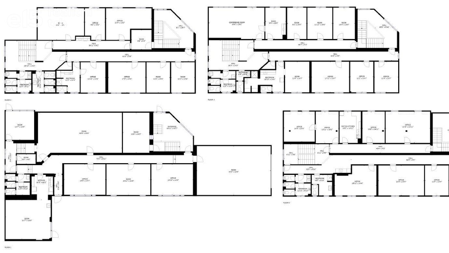 Pronájem kanceláře, 28 m² - Chomutov