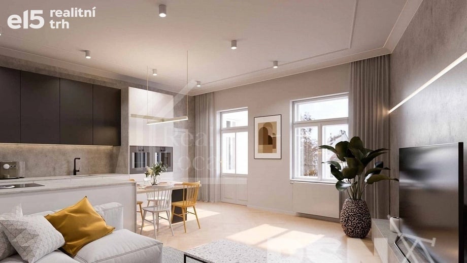 Prodej byty 2+kk, 74 m² - Praha 2