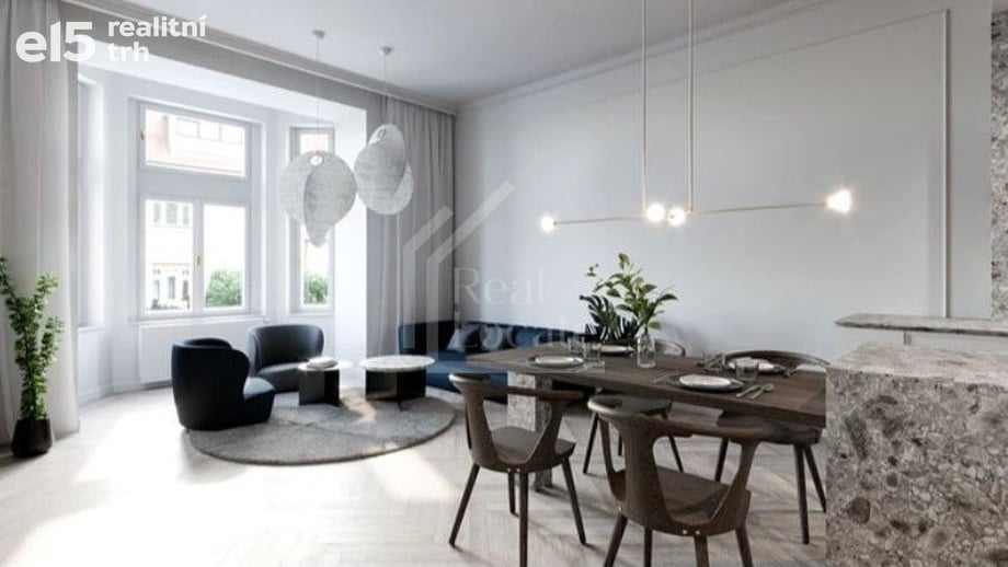 Prodej byty 3+kk, 74 m² - Praha - Vršovice