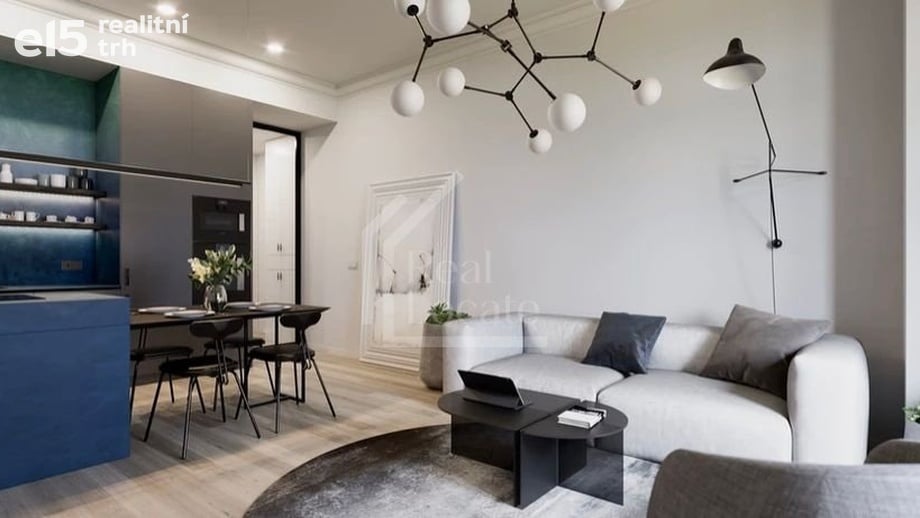 Prodej byty 2+kk, 41 m² - Praha - Vršovice