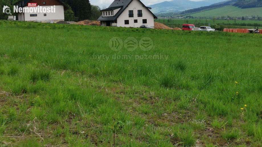 Prodej stavebního pozemku 1 251 m², Červená Voda