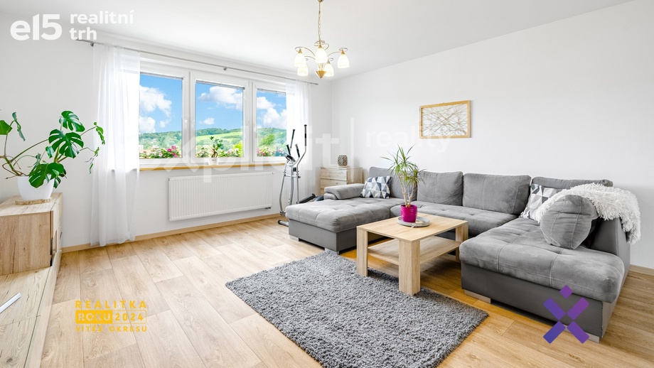 Pronájem byty 3+1, 78 m² - Vizovice