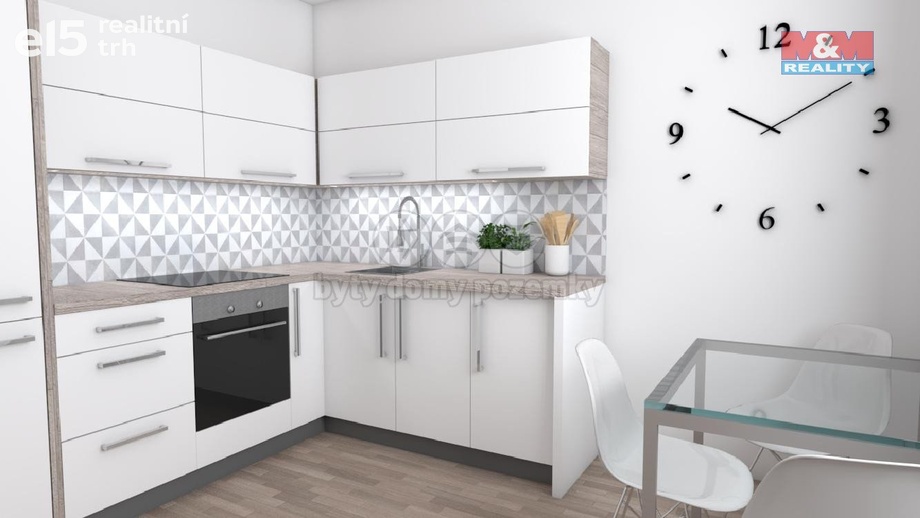 Prodej byty 1+1, 36 m² - Cheb