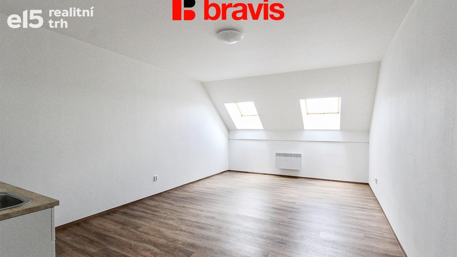 Pronájem byty 1+kk, 35 m² - Brno - Zábrdovice