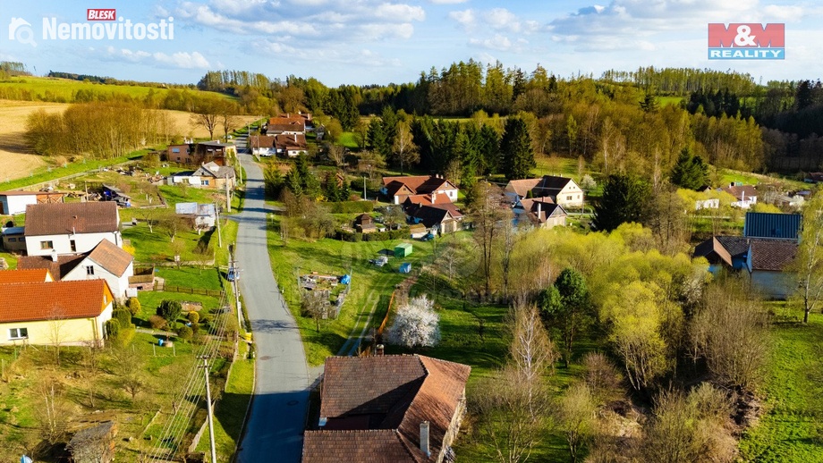 Prodej louky 1 278 m², Skřípov