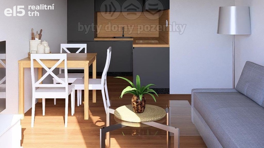 Prodej byty 2+kk, 42 m² - Zdice