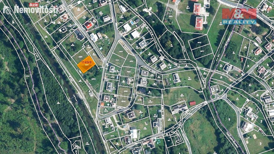Prodej specifického pozemku 603 m², Karlovice