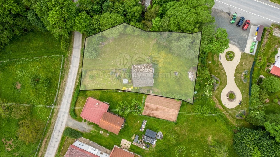 Prodej stavebního pozemku 1 324 m², Stružinec