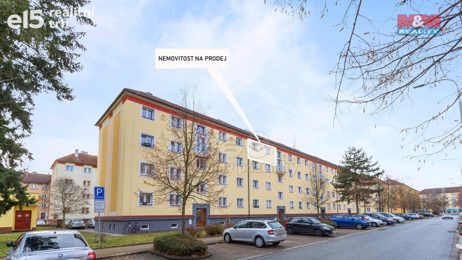 Pronájem byty 2+1, 55 m² - Pardubice - Zelené Předměstí