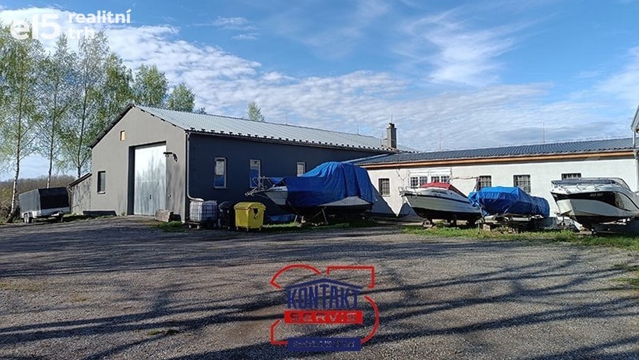 Pronájem sklady, 825 m² - Trhové Sviny - Otěvěk