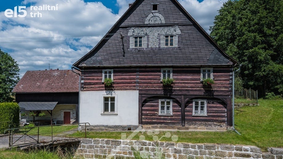Prodej chalupa, 500 m² - Osečná - Lázně Kundratice
