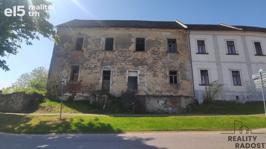 Prodej historické objekty, 300 m² - Vratěnín