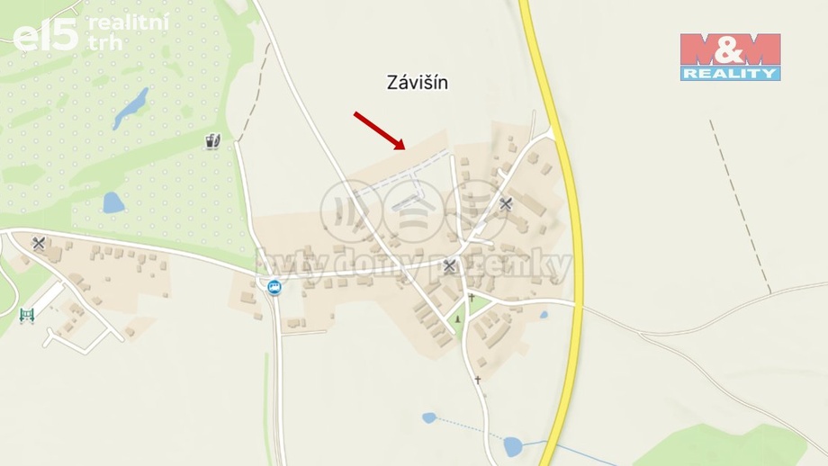 Prodej pozemky pro bydlení, 530 m² - Zádub-Závišín
