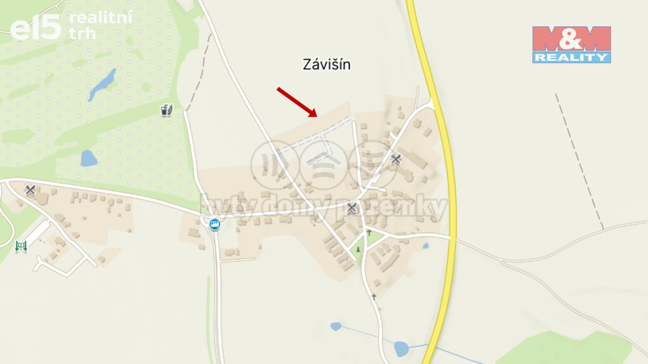 Prodej pozemky pro bydlení, 530 m² - Zádub-Závišín
