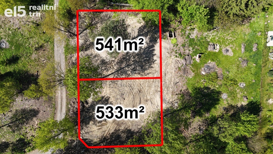 Prodej pozemky - zahrady, 533 m² - Orlová