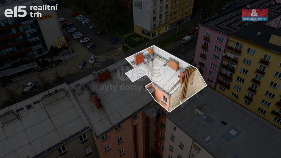 Pronájem byty 1+1, 35 m² - Ostrava - Moravská Ostrava