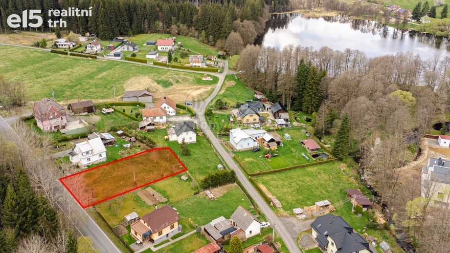 Prodej pozemky pro bydlení, 884 m² - Halže - Branka