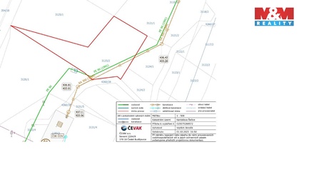 Prodej komerčního pozemku 1 945 m², Kardašova Řečice