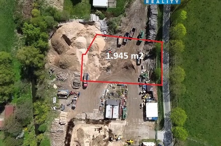 Prodej komerčního pozemku 1 945 m², Kardašova Řečice