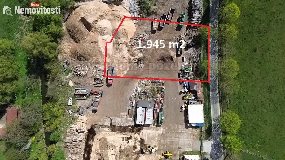 Prodej komerčního pozemku 1 945 m², Kardašova Řečice