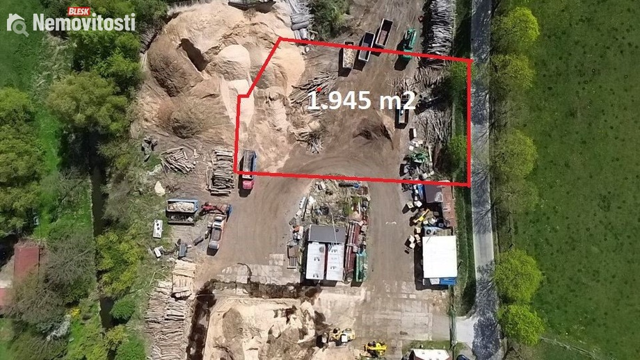 Prodej komerčního pozemku 1 945 m², Kardašova Řečice