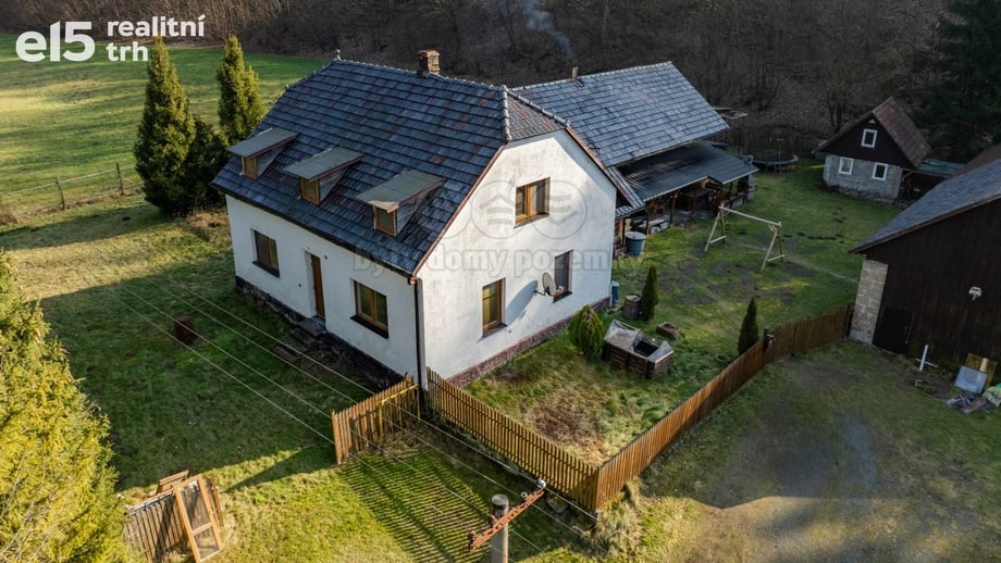 Prodej zemědělská usedlost, 140 m² - Bystřička