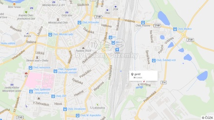 Prodej garáže 21 m², Cheb