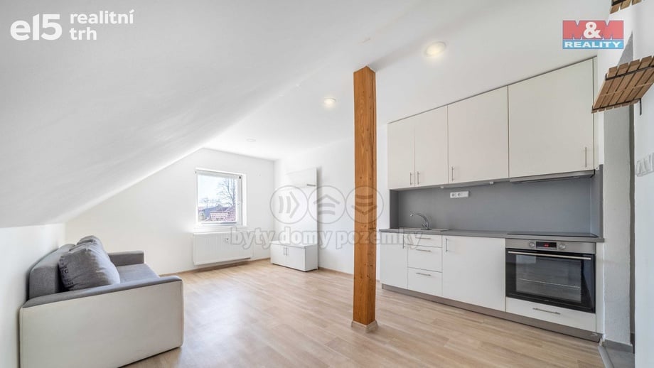 Pronájem byty 1+kk, 35 m² - Kamenný Újezd - Kocanda