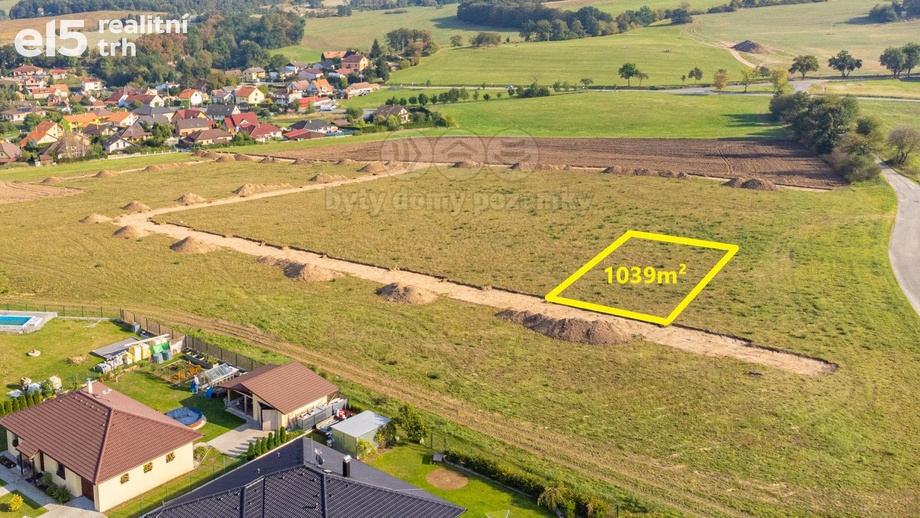 Prodej pozemky pro bydlení, 1 039 m² - Kosova Hora