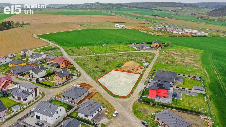 Prodej pozemky pro bydlení, 1 091 m² - Bavoryně - U Vodojemu
