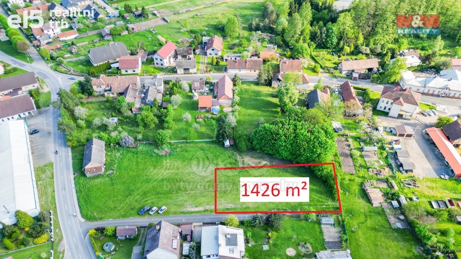 Prodej pozemky pro bydlení, 1 426 m² - Čermná nad Orlicí - Velká Čermná