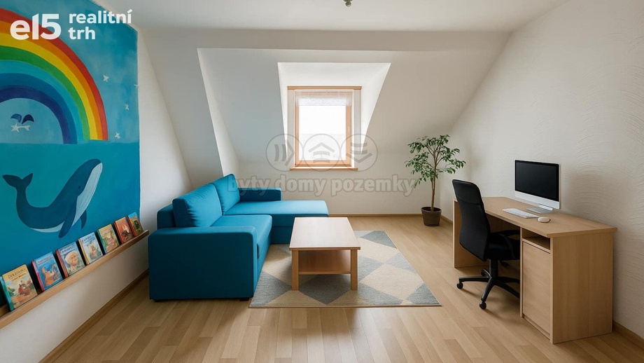 Pronájem byty 2+1, 45 m² - Doksy