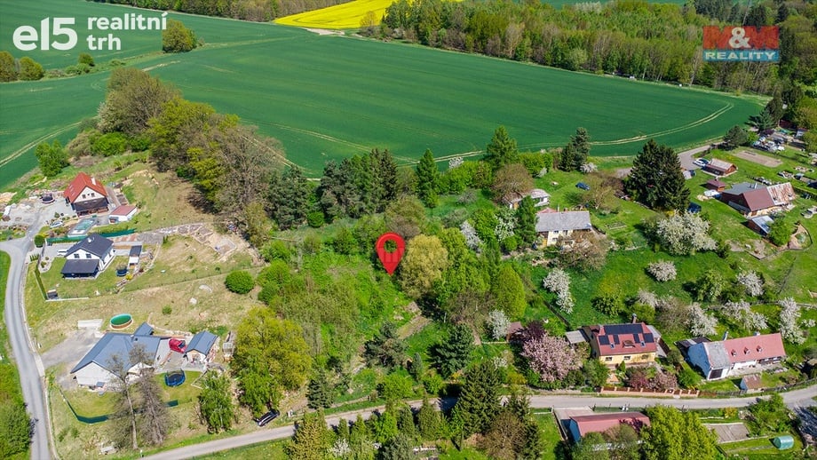 Prodej stavebního pozemku 1 345 m², Bohatice