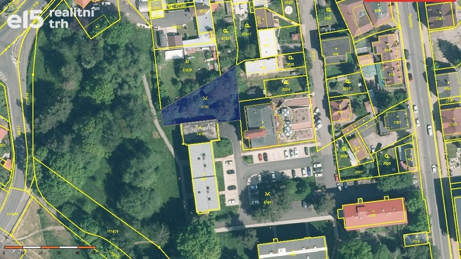 Prodej pozemky pro komerční výstavbu, 799 m² - Mariánské Lázně