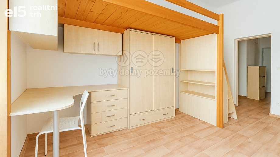 Pronájem byty 1+kk, 19 m² - Praha - Holešovice