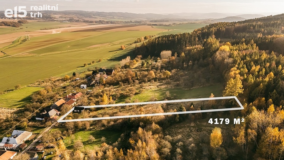 Prodej pozemky pro bydlení, 4 179 m² - Staré Město - Bílá Studně