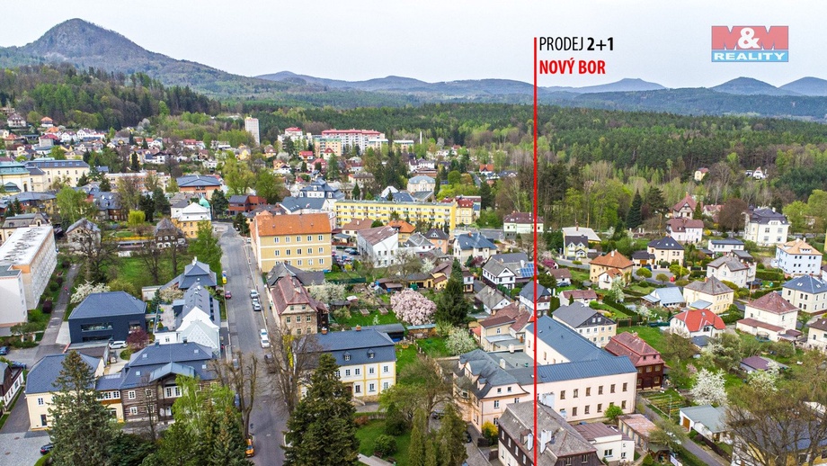 Prodej bytu 2+1 66 m², Nový Bor
